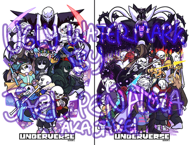 Undervers Poster Explore the Best Underverse_season2 Art | DeviantArt