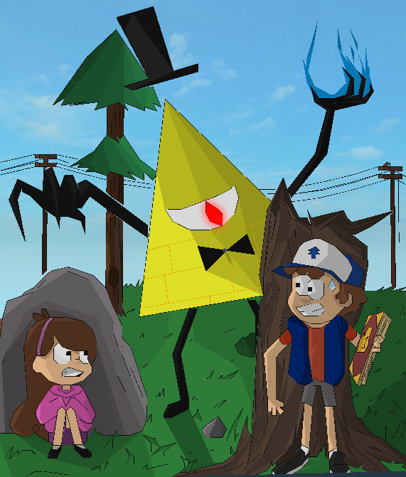 Gravity Falls Roblox Build By Titaniumsoundshooter On Deviantart - gravity falls roblox