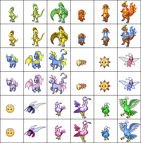 Set of Sprites