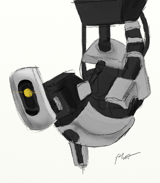 GLaDOS Speedpaint