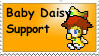 Baby Daisy Stamp by Gallagon