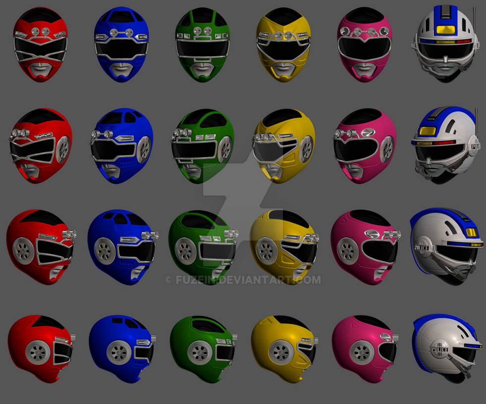 Gekisou Sentai Carranger A.K.A Power Rangers Turbo by fuzein on DeviantArt