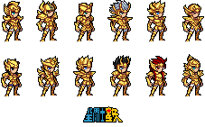 My gold saints - Saint Seiya by sidneythor on DeviantArt