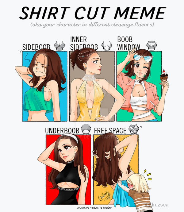 SHIRT CUT MEME by MiriArt on DeviantArt