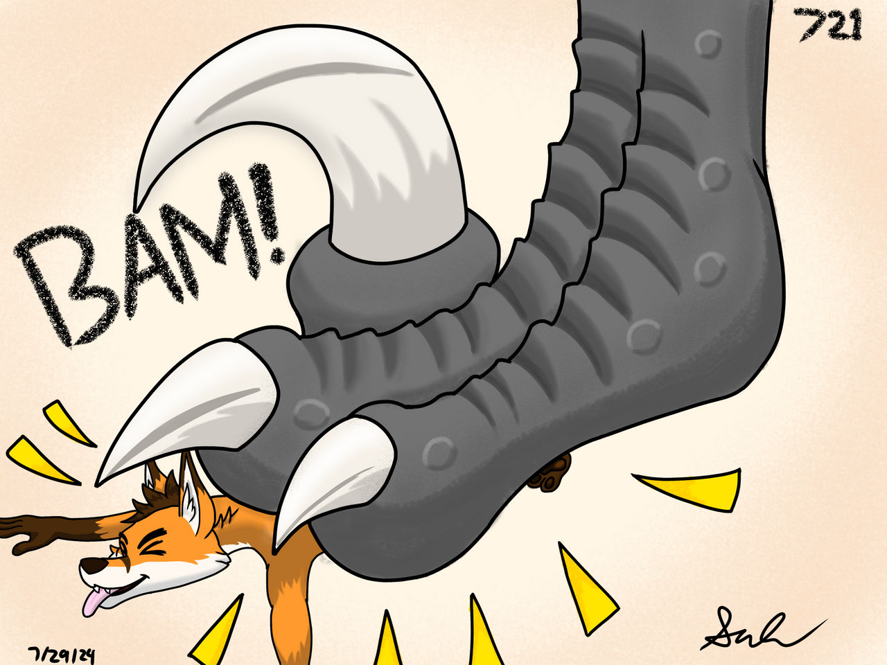Stomp By KiloCrescentRaptor On DeviantArt stomp-by-kilocrescentraptor-on-deviantart