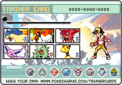 Trainer Card-Johto team from HeartGold Version by DrawerofAnime on
