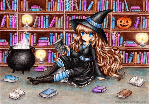 C: Witch's Library