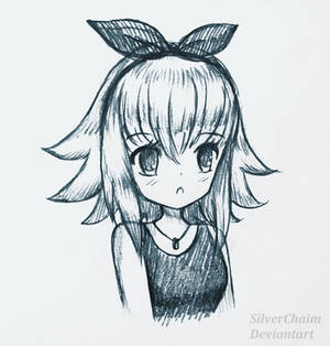 Hajime sketch by SilverChaim