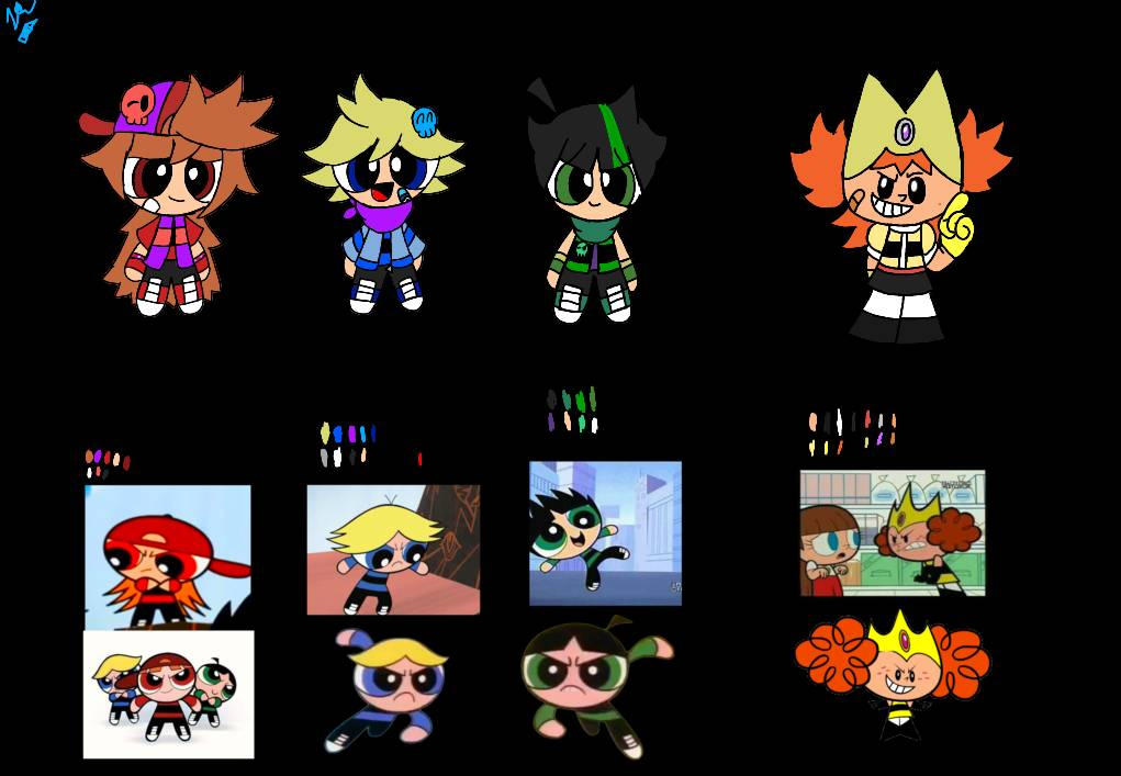 D-side the rowdyruff boys and princess morbucks by Npartwork1011 on ...