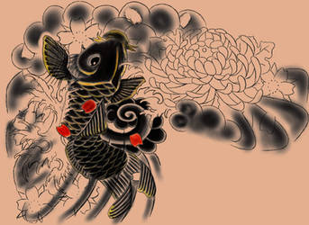 Japanese Tattoo design - old