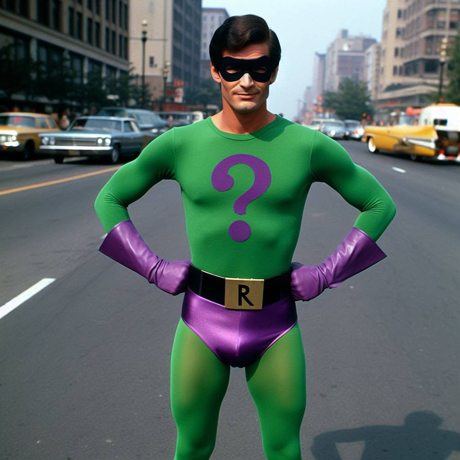 Riddler by superheroinelinks on DeviantArt