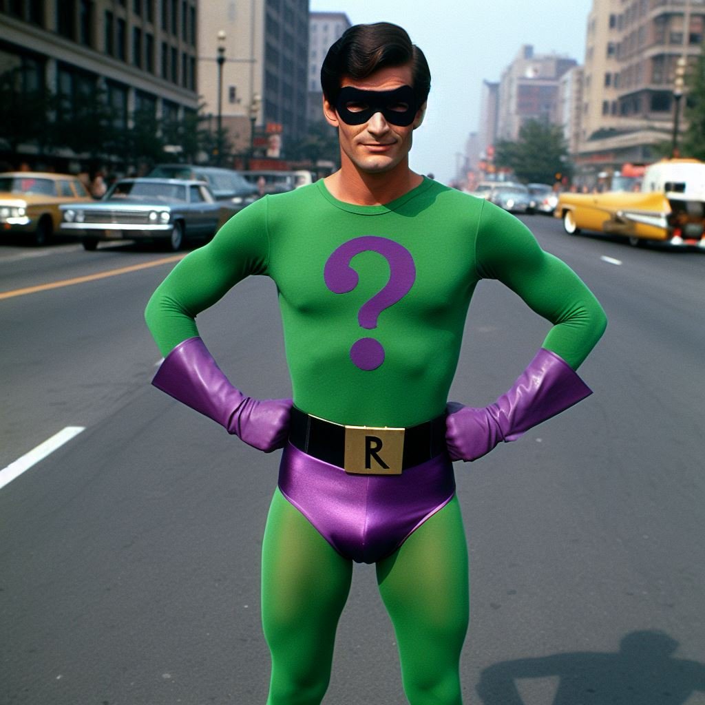 Riddler by superheroinelinks on DeviantArt