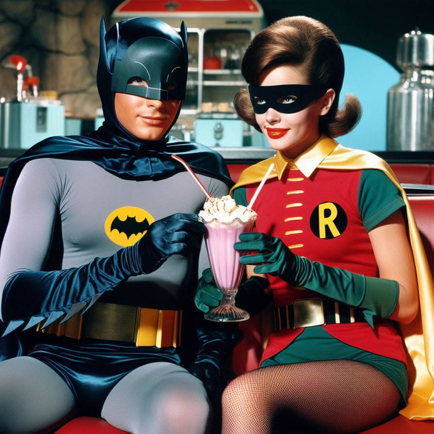 Batman and Robyn by superheroinelinks on DeviantArt