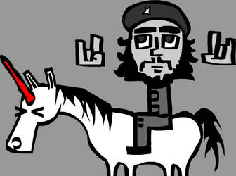 Che Guevara + Commie Unicorn