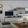 3D TV Room Set - 02