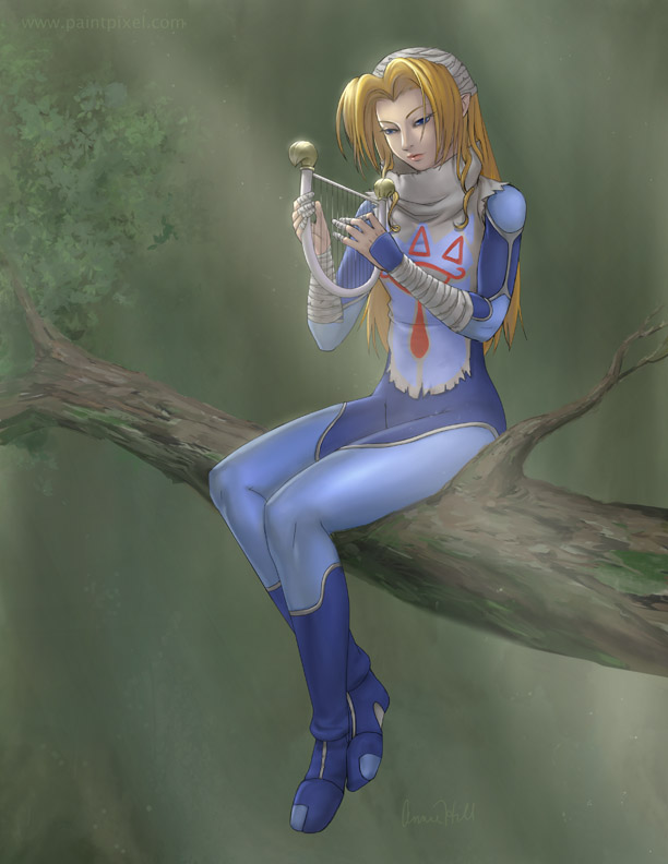 Princess Zelda by paintpixel on DeviantArt