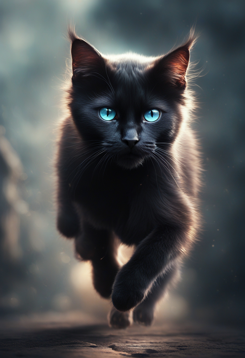 Black kitten by Sylvester0102 on DeviantArt