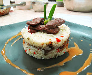 beef stroganoff with rice by ShootingDuck
