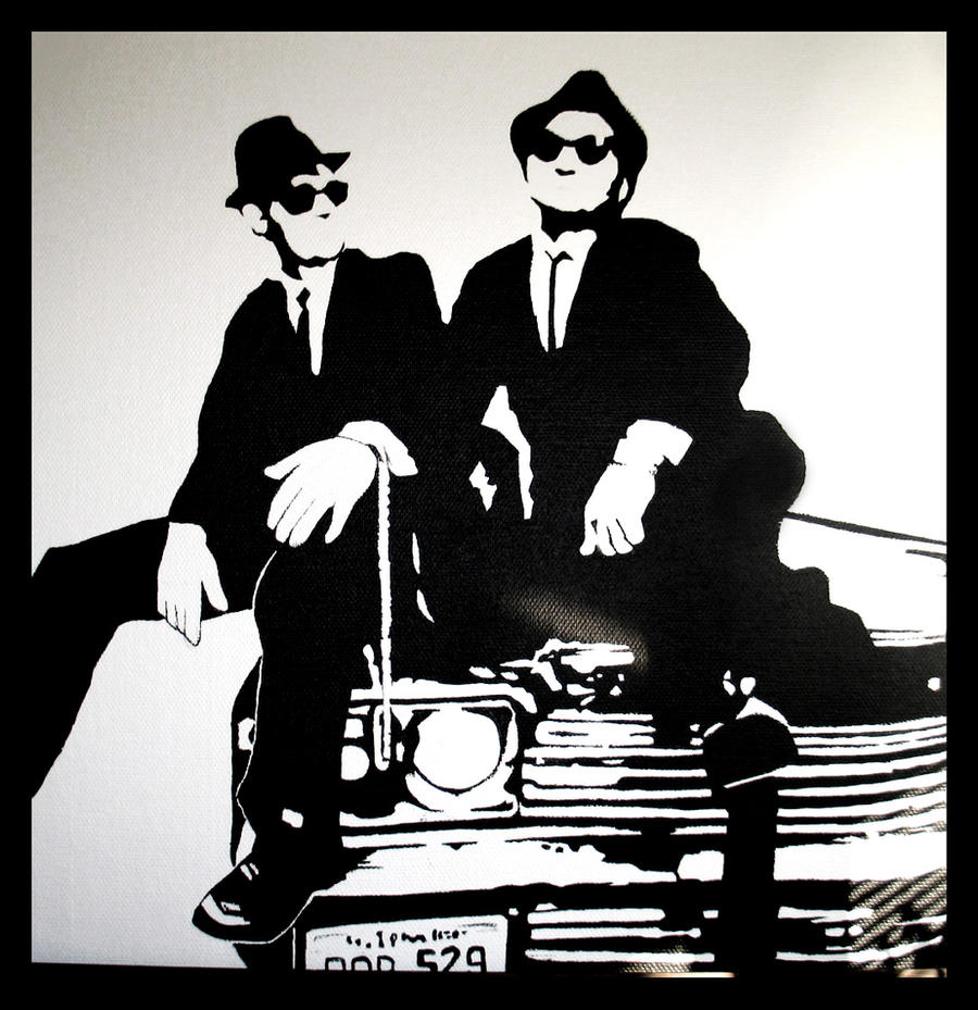 Blues Brothers on my wall.