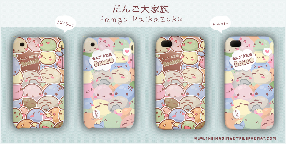Dango Daikazoku Iphone By Peterpan Syndrome On Deviantart
