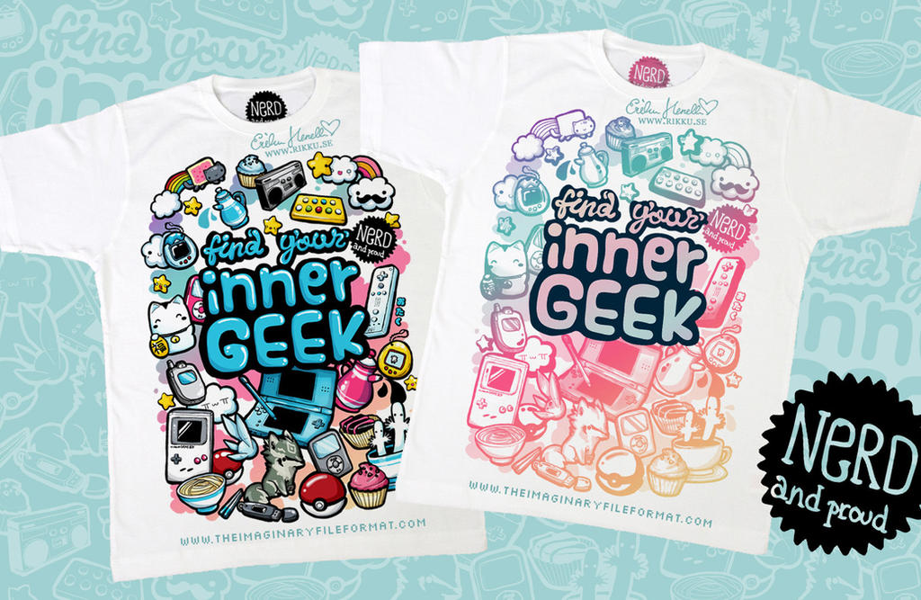 Nerd and proud - tee by PeterPan-Syndrome
