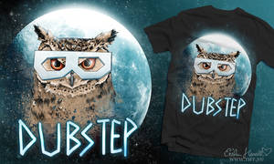 Dubstep Owl - Moon edition