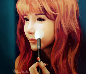 Portrait of Park Bom (2NE1)