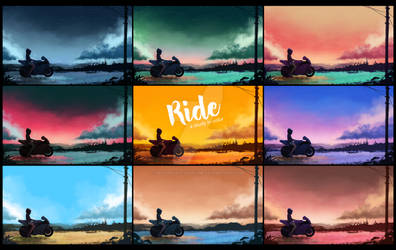 Ride - A Study In Color