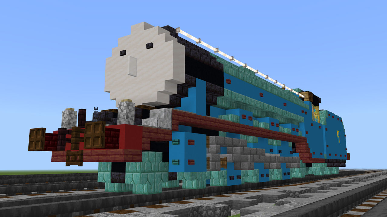 Minecraft Gordon the Big Engine by DankEngine2005 on DeviantArt