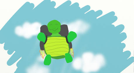 turtle on jetpack