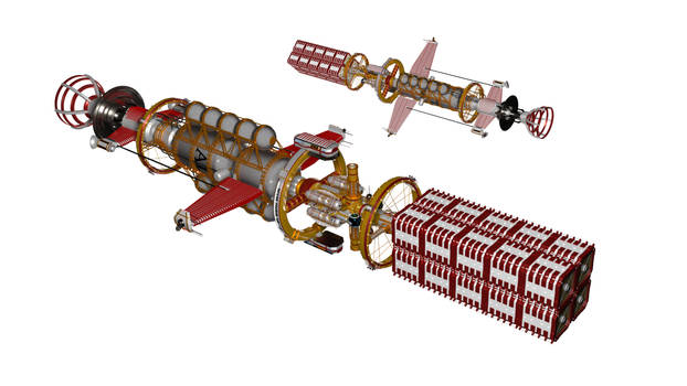 Mini-Mag Orion style cargo ship - Nubia