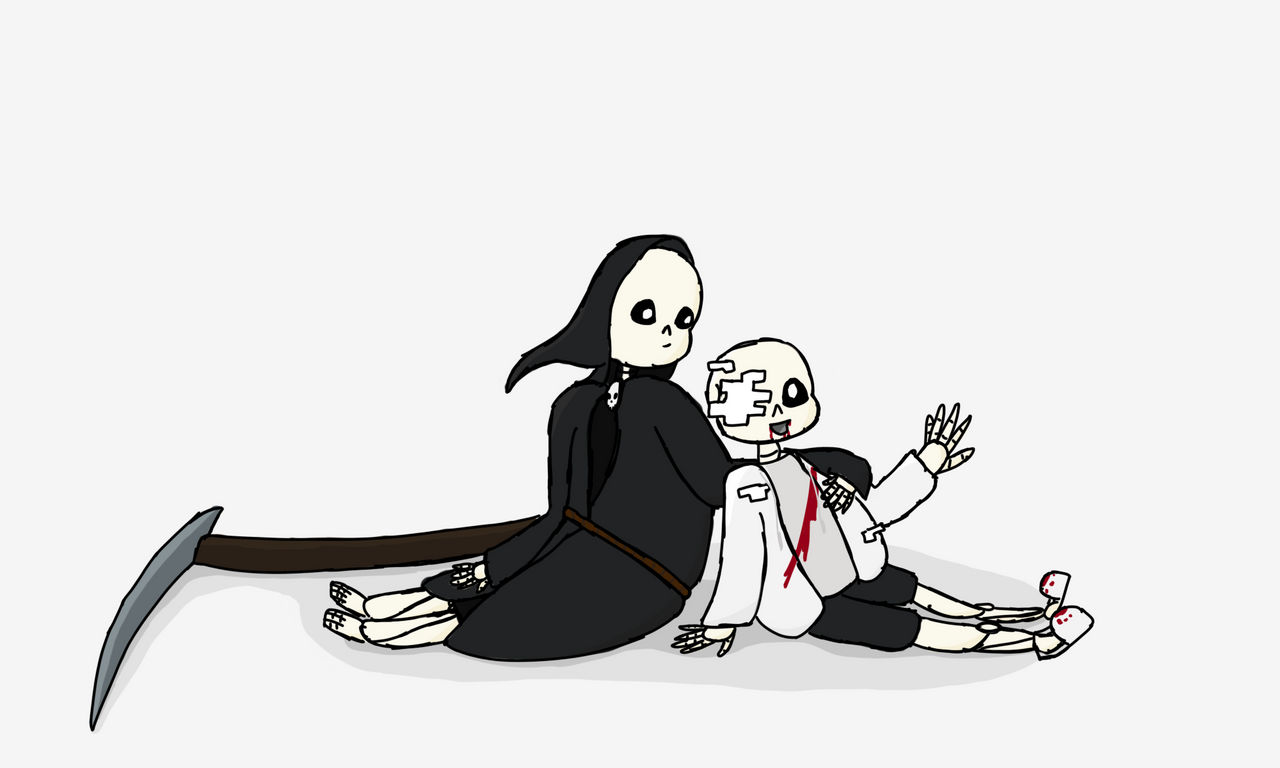 Reaper and Geno by NibbleDrake14 on DeviantArt