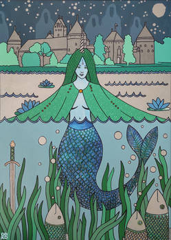 Mermaid Gelmine Mistress of Lake Galve