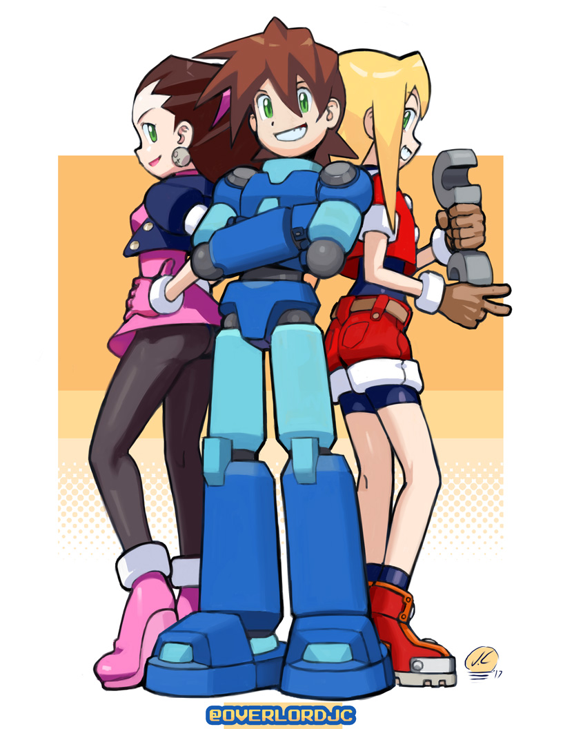 Megaman Legends Crew by OverlordJC