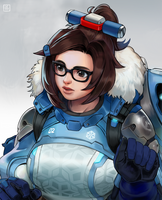 Daily Illustration: Mei OW2