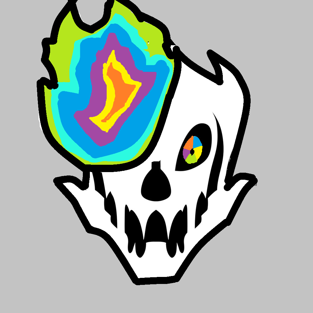 Color Gaster Color Sans gaster blaster by HyokiVtuber on DeviantArt