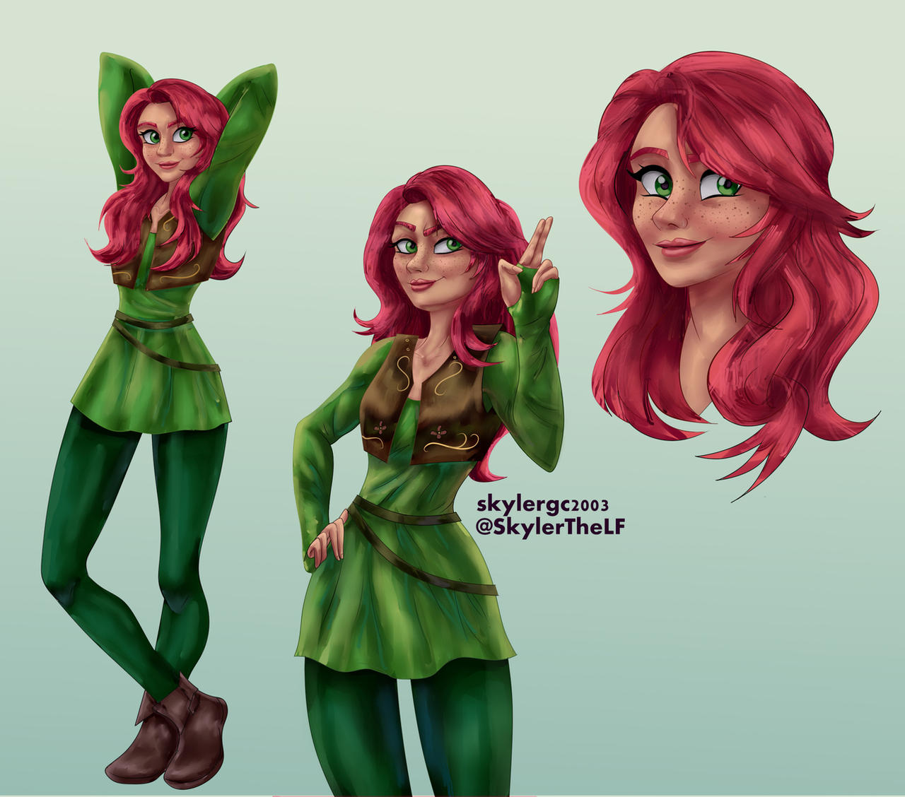 Keyri original character Keyri Neon by Skyler-GC on DeviantArt