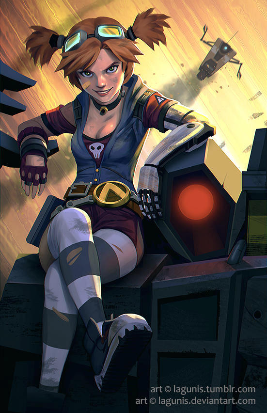 Gaige the Mechromancer (Borderlands 2) by Lagunis Gaige the Mechromancer (Borderlands 2) by Lagunis