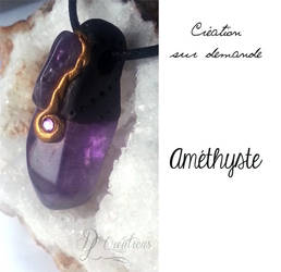 Amethyst pendant (Olivier)