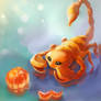 Orange Scorpion