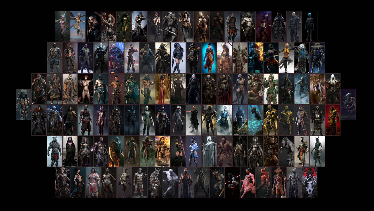 Mk11 Base Roster Pic Mortal Kombat Eleven Roster (Reuploaded) by brightonskinner on DeviantArt