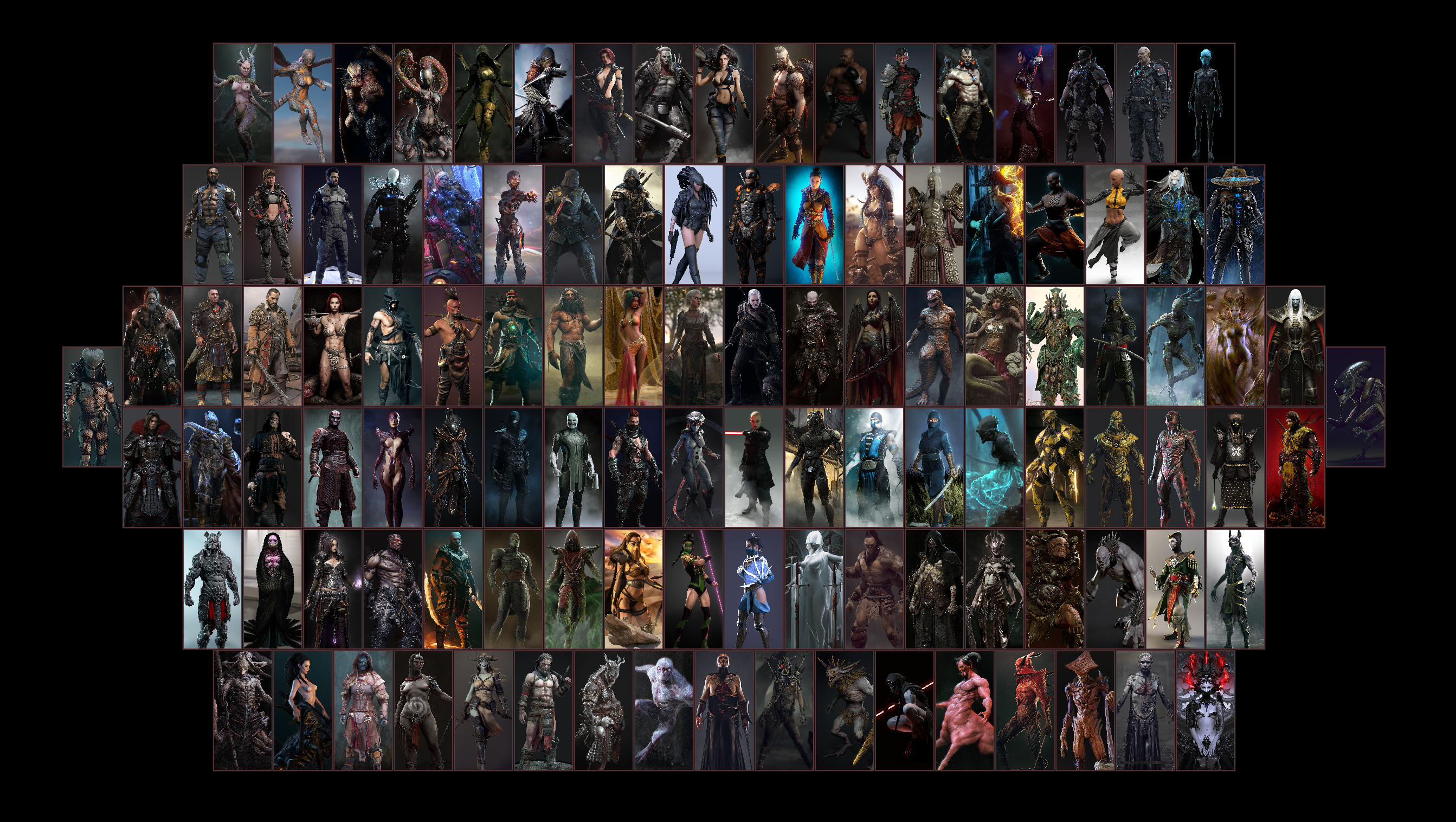 Mortal Kombat 11 - My Roster by DENDEROTTO on DeviantArt