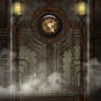 Steampunk background 8