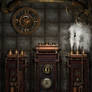 Steampunk Background 4