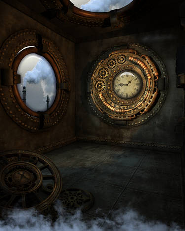 Steampunk Background 3