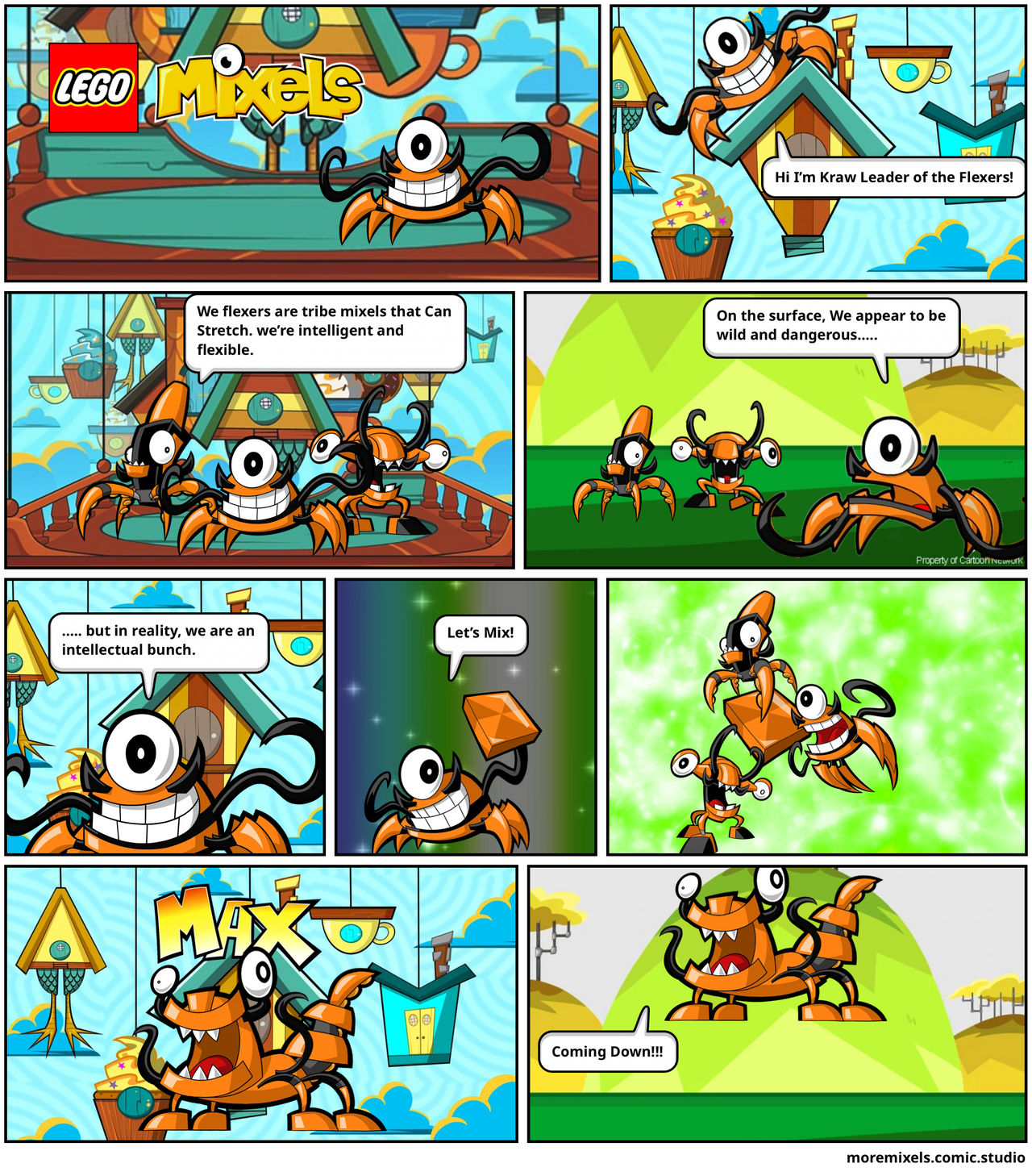 Mixels Comedy Mixels Comic Adventures: Flexers by s870599 on DeviantArt