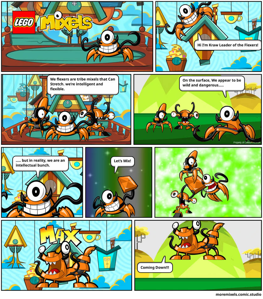 Mixels Comic Adventures: Flexers by s870599 on DeviantArt