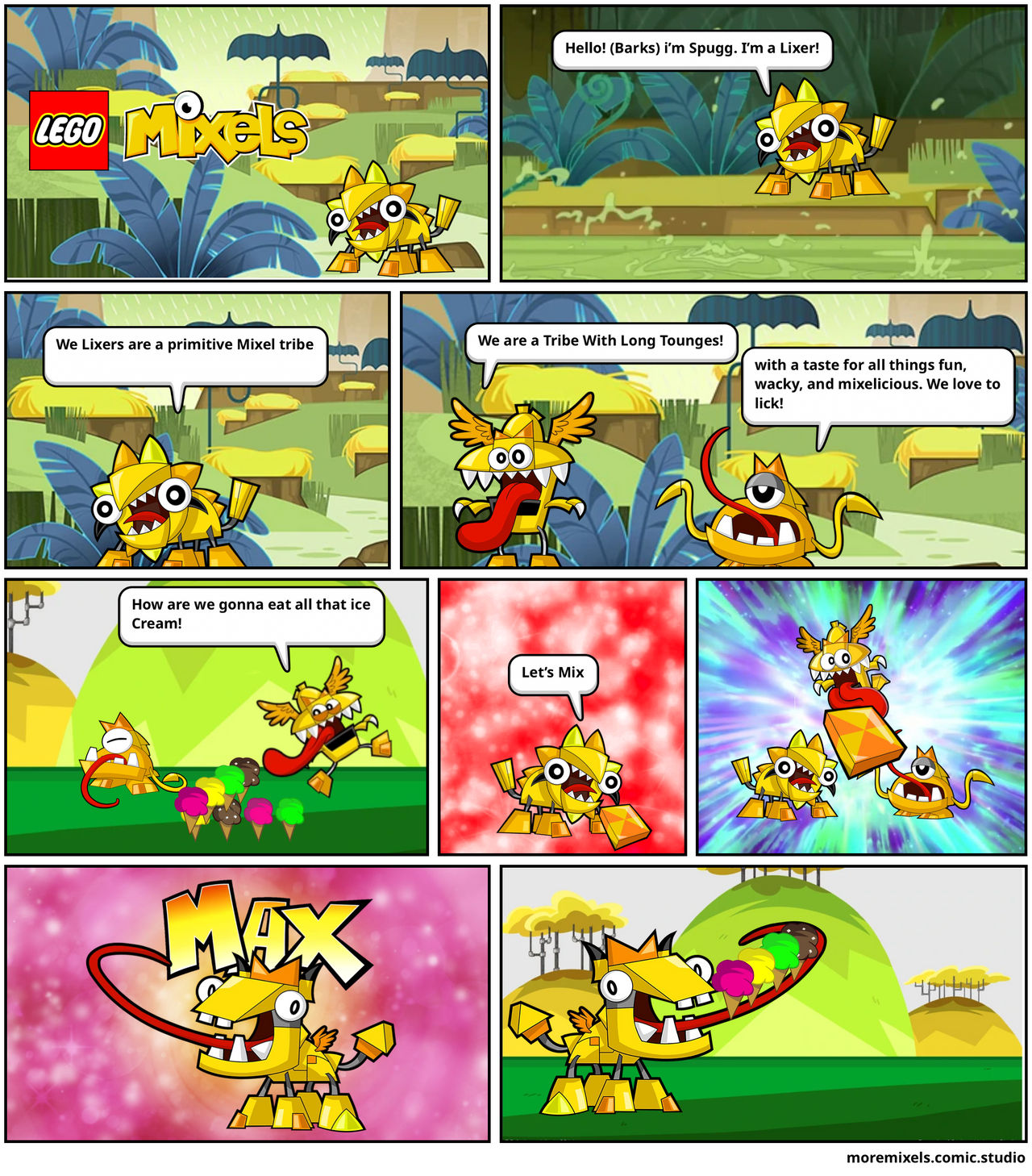 Mixels Mix's Deviantart Mixels Comic Adventures: Lixers by s870599 on DeviantArt