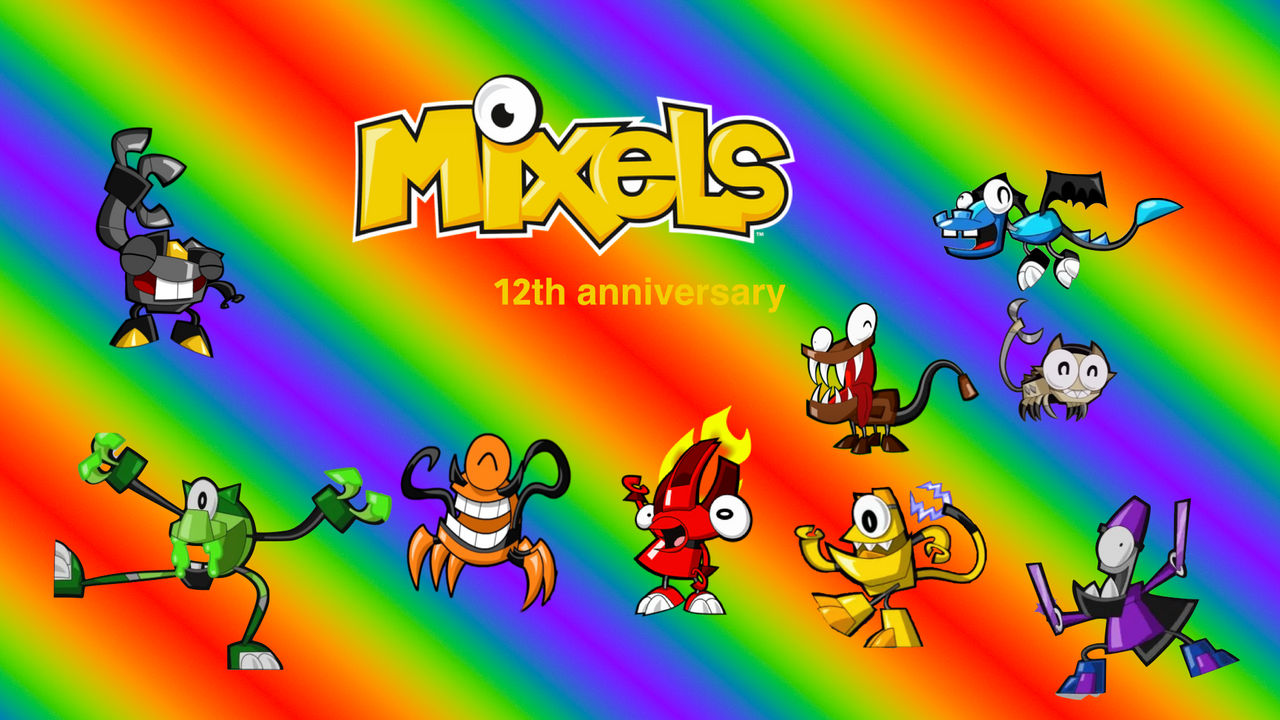 Mixels Music Deviantart Happy Mixels 12th Anniversary by s870599 on DeviantArt