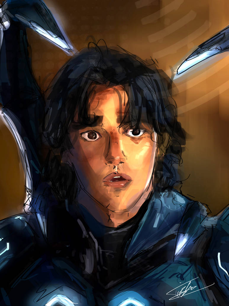 Jaime Reyes - Blue Beetle by trisketqw on DeviantArt